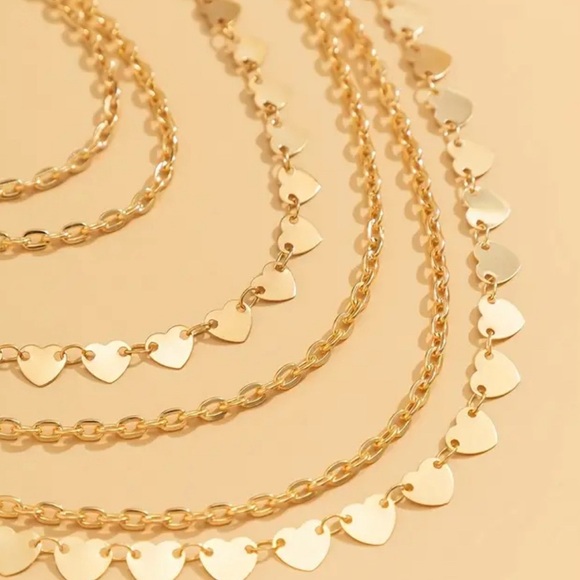 Last One! Sexy Gold Heart Tassle Girdle - Picture 6 of 7